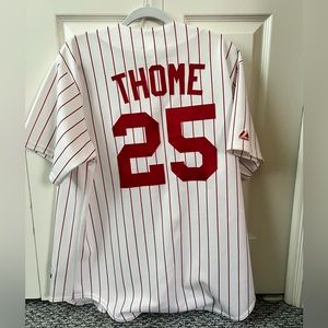 Jim Thome 25 Phillies Jersey